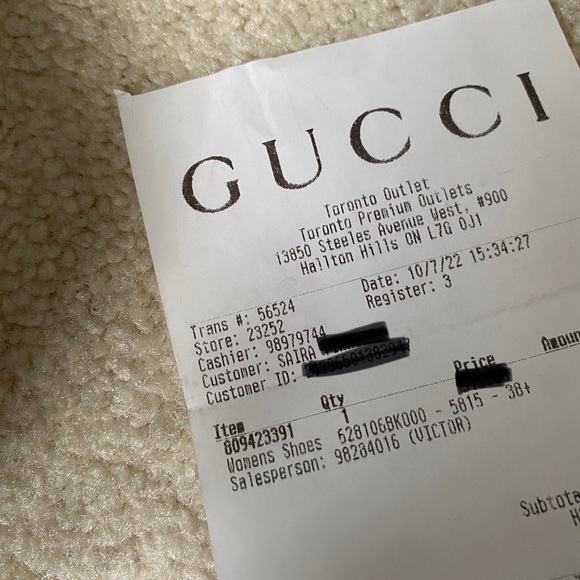 SOLD **BRAND NEW GUCCI SANDALS** - Picture 15 of 15